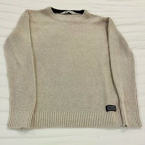 H&M oatmeal sweater. Youth size 12-14.